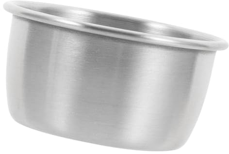 VERDANVERSE Gamelle Mangeoire en Métal pour Reptiles 304 INOX 40 ML Bol Alimentation Terrarium pour Tortue Lézard Petits Animaux