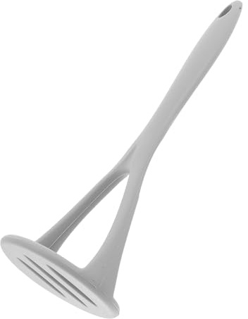Silicone Potato Masher Comfortable Grip for Smooth Fruit | Rice Masher, Vegetable Pureeing Tool for Potatoes and Pumpkin, Easy to Operate Silicone Finish