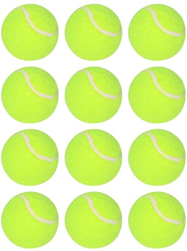 12PCS Macchina automatica per servire la palla con ricariche da tennis Giocattolo interattivo per animali domestici per cani di piccola taglia indoor outdoor lancio gioco attivo