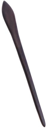 INOOMP Eleganter Retro Haarstab aus Schwarzem Holz Handgefertigte Antike Haarnadel für Frauen Haaraccessoire für Festliche Anlässe und Fotografie