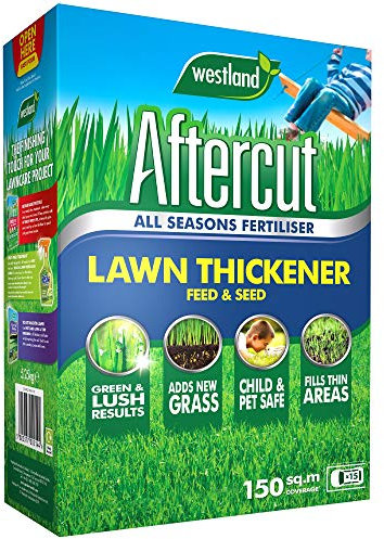 Aftercut 20400322 Lawn Thickener Feed and Seed, 150 m2, 5.25 kg, Green