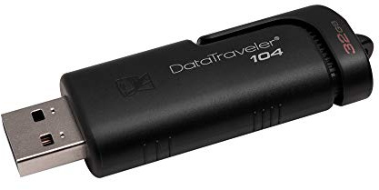 Kingston DataTraveler 104, USB 2.0 Flash Drive 32 GB