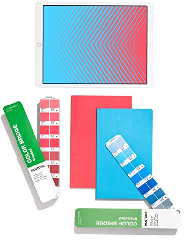 Pantone Color Bridge Guide Set - Coated & Uncoated | Ultimate Guide for Converting Spot Color to CMYK, HTML, and RGB Equivalents | GP6102B