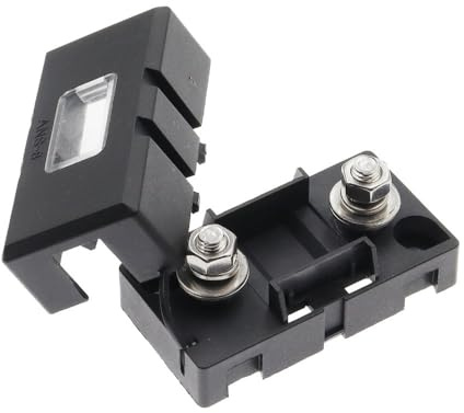 LEWLUIRZA ANS-H 1-Wege-Midi-Sicherungshalter ANS-8 Sicherheitsplatte Basis Autoträger Sicherungskasten Bolzentyp 20A 50A 70A 80A 100A 150A 175A 200A(1PC Fuse Holder,70A)