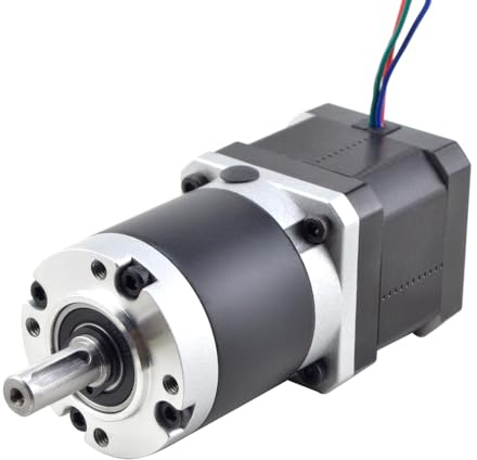 SteppERONLINE Nema 17 stegmotor L = 39 mm växellåda 50:1 50 arcmin MG serie planetväxellåda