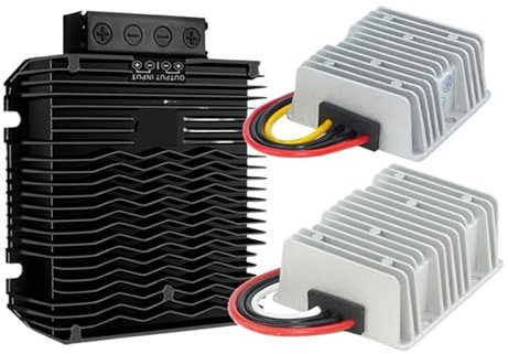 1pcs High Power18-36V to 48V 1-50A Boost Converter 24V Step up to 48V 2400W Waterproof Transformer Module Voltage Supply(20A)