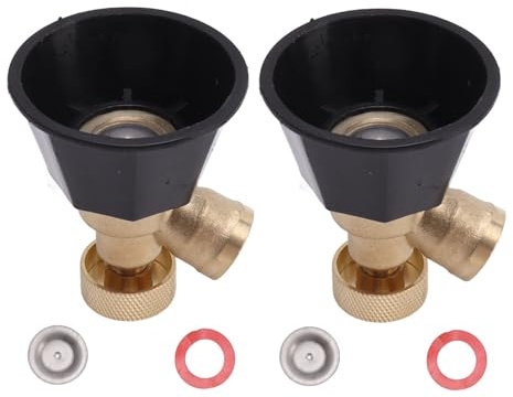 Ugello regolabile Ugello di plastica in rame Big Fog Big Fine Mist Acqua Atomizzante Sprinkler 2 Set per l'irrigazione del giardino di raffreddamento esterno