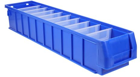LIFKOME Caja Organizadora para Tornillos con Compartimentos Ajustables Caja de Almacenamiento de Práctica y Portátil para Taller Oficina y Hogar Resistente y Duradera Incluye Separadores