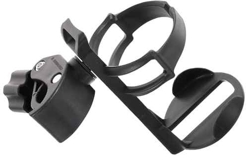 SMASOLO Portavasos para Andador y Cochecito 1 Unidad Soporte Ajustable Compatible Botellas y Tazas Uso en Exteriores E Interiores para Personas Mayores y Bebés