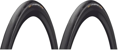 Continental 150118 Cubierta, Unisex Adulto, Negro, 28 | 700 x 28C (Paquete de 2)