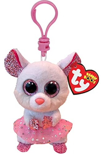 Ty Nina Maus mit Tütü Clip, 8,5 cm