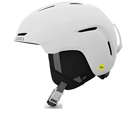 Giro Sario Mips Skihelm Snowboardhelm – MIPS Schutzsystem – In-Mold Konstruktion – verstellbares Passformsystem – gute Belüftung – Seamless Fit – Matte White, Größe: M