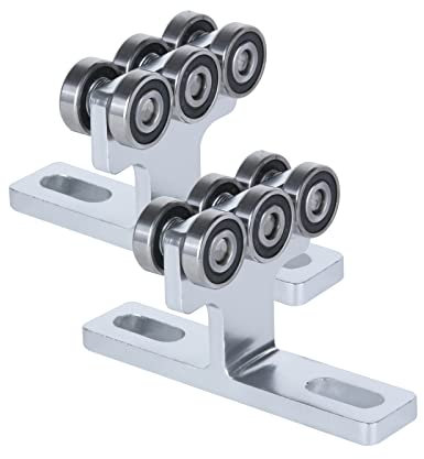 Electric Hoist Installation Roller Trolley Strut Channel Trolley Stainless Steel Can be Used for 12 Gauge or Higher Metal Strut Channel.