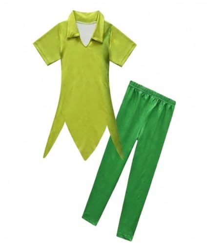 Lito Angels Garçon Déguisement Aventurier Vert avec Chapeau, Taille 3-4 ans