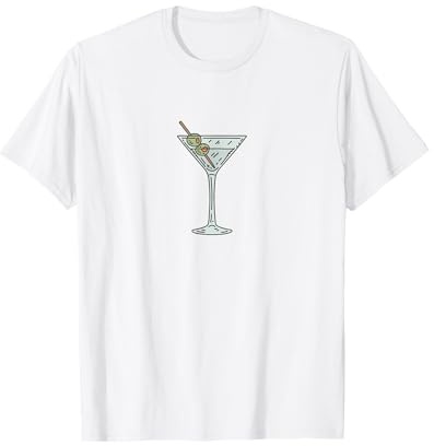 Martini Cocktail Glass T-Shirt