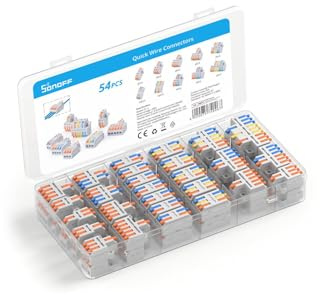 Sonoff D1-2 Wire Splicing Connector Pack, Verbindungsklemmen, 54 Stück