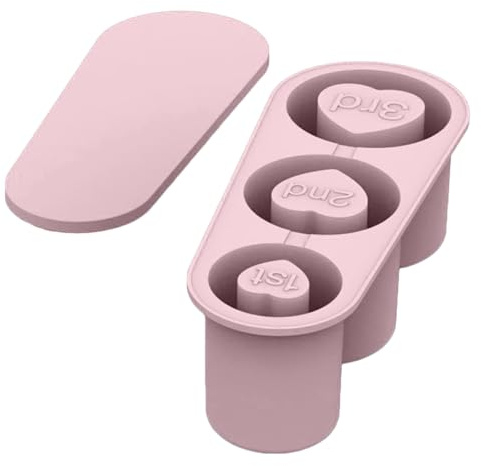 JasCherry Ice Cube Tray for Stanley Cup, Silicone Ice Cube Trays, Ice Cube Moulds, Ice Molds Silicone, Ice Cube Maker, Ice Trays for Freezer Containers, Prefect for Whiskey Juice Coffee, Easy Release