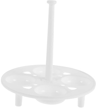 SHOWERORO 2piezas Costillar De Huevos Al Vapor Soportes De Plástico Resistentes Altas Temperaturas Compatible Freidoras De Aire y Ollas Instantáneas Para Cocinar Huevos Al Vapor Casa