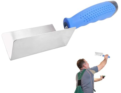 Outil d'angle pour cloisons sèches, plâtre de truelle d'angle | Plâtre pour cloisons sèches à l'intérieur et à l'extérieur de la truelle d'angle | Truelle d'angle interne externe pour murs et plafonds