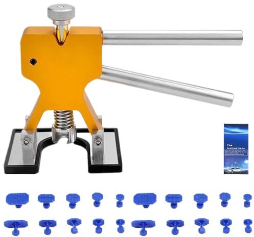 Saca Bollos de Chapa Coche,Sacabollos Coche Kit de reparación de abolladuras de carrocería, Herramientas de Ventosa de tamaño Mixto Uso Apto para eliminación de abolladuras de carrocería sin Pintura,