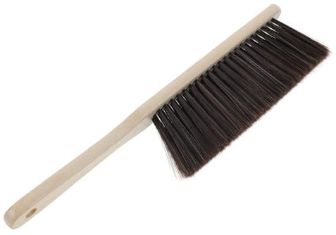 Holibanna Spazzola Multifunzionale per La Pulizia del Letto in Legno Setole Morbide Flessibili, Spazzola Compatta per Tessuti e Abbigliamento, per Rimuovere Sporco e Polvere in Casa