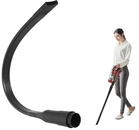 Godneei Boquilla para Aspiradora Doméstica, Boca Plana Y Suave de 62 cm, Diámetro Interior: 32/35 mm, Limpieza de Pequeños Huecos, Estanterías Y Ventanas