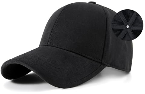 YAMEE Baseballkappe Herren Winter Wärmende Plüschfutter,Basecap Herren Herbst Winddicht,Großer Kopfumfang,Schirmmützen für Männer Casual,Baseball Cap Unisex im Freien Sport