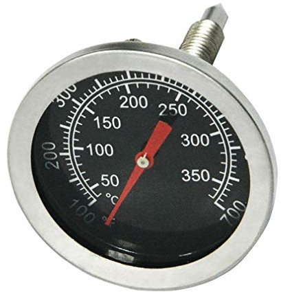 Spunklad Barbecue a carbonella affumicatore a gas Grill Char-Grillers Dial 2 pollici (52 mm) termometro indicatore di temperatura