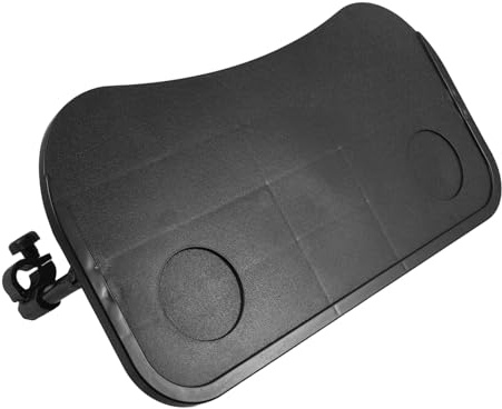 iplusmile Tablette Amovible pour Fauteuil Roulant en Plastique ABS Plateau Repas 513 X 274 X 25 CM Accessoire Multifonction pour Personnes Âgées et Handicapées Facile à Nettoyer et