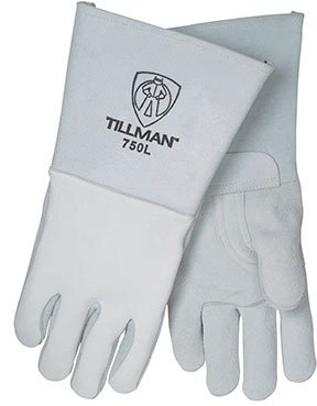 John Tillman Company 750 Stick Welders Gloves, Large, Cotton