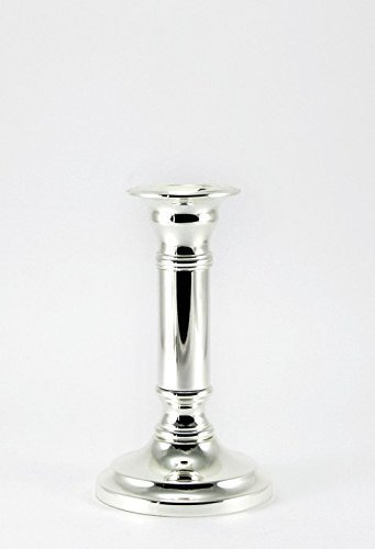 Kerzenleuchter 15 19 23 cm Kandelaber Kerzenständer Silber Rund Armleuchter Brillibrum Fyler (Klein - Ohne Gravur)