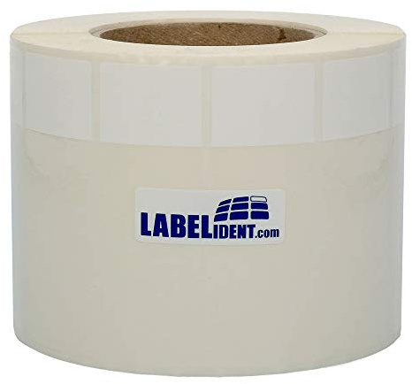 Labelident Kabeletiketten - 100 x 35 mm - 2.000 Kabelmarkierer selbstlaminierend auf 76 mm Kern, Wickel-Etiketten für Kabel-Ø 8,3-23,6 mm