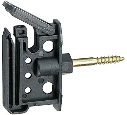Kerbl Rutland Essentials Holzschraubenbandisolator (25), Schwarz