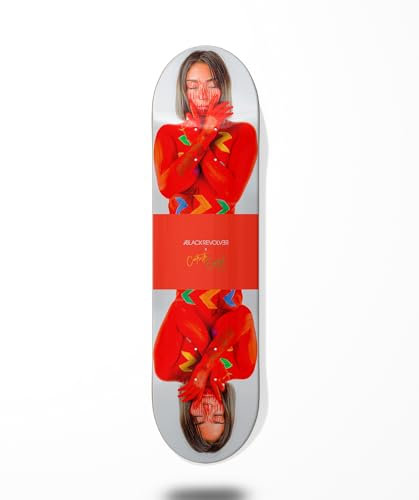 Skateboard Skateboard Deck Board Black Revolver Paas 7.5