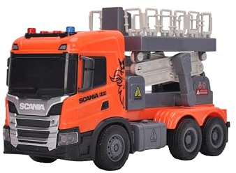 Smart BeBe Scania LKW Spielzeug mit Lichter und Geräusche für Kinder (Hebebühnenwagen)