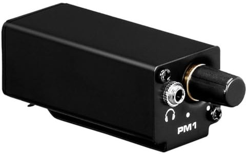 Huudngeje Headphone Amplifier PM1 Monitor Portable Headphone Amplifier Monitor for Dj Stage Music Monitoring