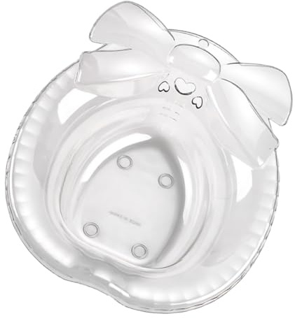 Baluue Sitzbad Für Toilette Transparent Faltbares Sitzbecken Für Postpartum Pflege Geeignet Für Schwangere Ältere Und Patienten Ergonomisches Design Für Komfortables Sitzen Und Einfache