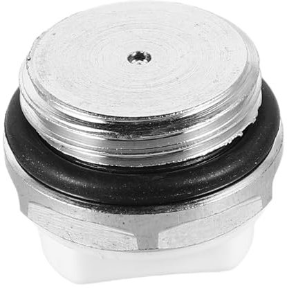 IWOWHERO Radiator Accessory Air Bleeder Valve Screw Exhaust Valve Head Thermostatic Stylish Design