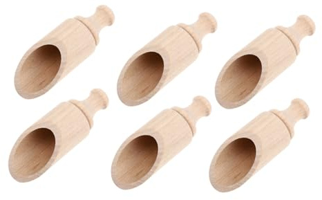 LIGIGWASH 6pezzi Cucchiai Per Latte in Polvere Misurini Per Tè e Misurini Per Spezie in Cucina Da The Pratici e Sicuri