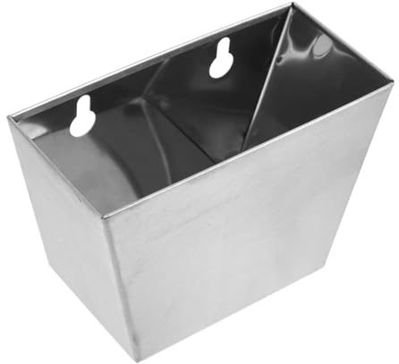 LIGIGWASH Abridor de Botellas de Acero Inoxidable con Recogedor de Tapas Pared y Drenaje Colector de Tapones para Bar Patio y Fiestas