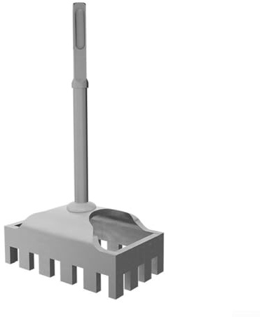 Perforatrice à douille pour marteau électrique à fente murale, design carré pour installation de boîte électrique, compatible avec les tailles standard 86 et 118