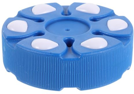 TOYANDONA Disco de Hockey Callejero Azul para Entrenamiento y Competición Disco Deportivo Resistente Multisuperficie para Hockey sobre Patines para Jóvenes y Adultos al Aire Libre