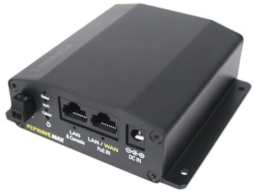 Peplink MAX BR1 Mini LTE (CAT-4) | Home Businesses and Outdoor Activities 4G LTE Router | Reliable Hotspot | Redundant SIM Slot | Embedded LTE Modem | MAX-BR1-MINI-LTE-US-T