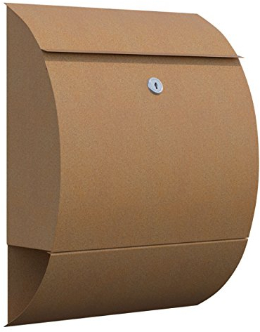 Briefkasten, Design Wandbriefkasten Sunshine Rost - Bravios