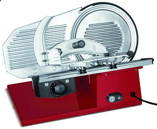 CELME - Affettatrice Modello Evolution 250 - Rossa con Lama Cromata Ø 250 mm