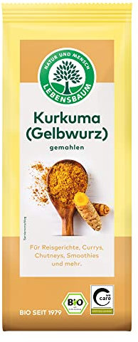 Lebensbaum Bio Kurkuma, gemahlen, 50 g