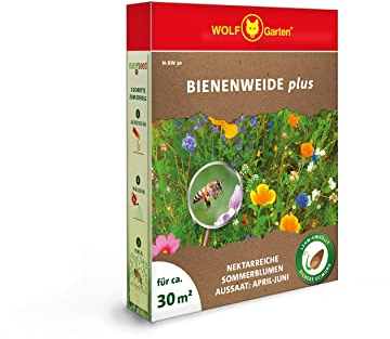 WOLF Garten WOLF Garten WOLF-Garten - Saatgut-Mischung Bienenweide Plus N-BW 30; 3850055; für ca. 30m²,Rot