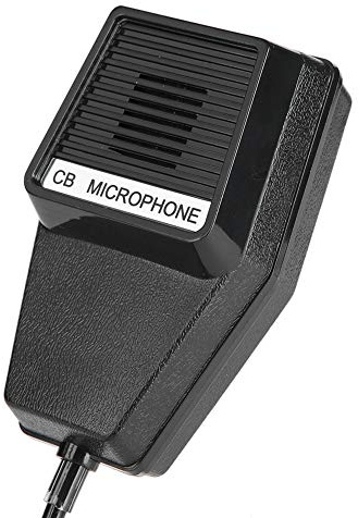 CB Radio Lautsprecher Mikrofon, Mikrofon 4-polig für Cobra Auto CB Walkie Talkie Transceiver Zubehör Cb Mikrofon Lautsprecher Ersatz für Cobra: PR240 PR245 PR350 MRHH200 usw.