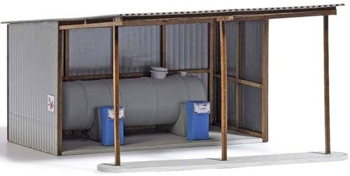 Busch 1912 H0 LPG Tankstelle