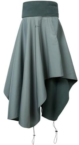 RL24 - Reitrock | atmungsaktiver Thermorock | wasserabweisend & Winddicht | Outdoor Rock für Damen | Warmer Winter Rock aus Fleece | Reitbekleidung Damen | Farbe Jade Green | Größe 40-46